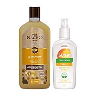 Kit Clareador Tio Nacho + Sun In: Cabelos Loiros e Fortes - imagem 1