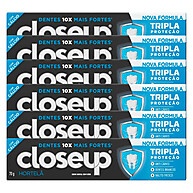 Kit Close Up Triple Hortelã 6 Unidades – Hálito Fresco e Dentes Fortes - imagem 1