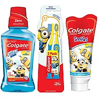 Kit Colgate Minions: Sorriso Saudável e Divertido! - imagem 1