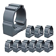 Kit com 20 Abraçadeiras Click 1" Cinza INPOL: Organize com Segurança e Facilidade - imagem 1