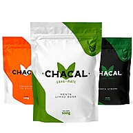 Kit com 3 Ervas Mate Chacal Premium 500ml – Escolha Seus Sabores - imagem 1