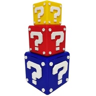 Kit Cubos 3D Mario - Decoração Geek com Estilo Retrô para Armazenamento e Organização - imagem 2