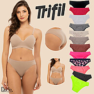 Kit com 6 Calcinhas Tanga Trifil em Microfibra Sem Costura - imagem 1