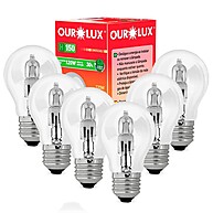 Kit com 6 Lâmpadas Eco Halógena 120W 220V E27 – Iluminação Potente e Eficiente - imagem 1