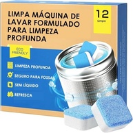 Pastilhas para Limpeza de Máquina de Lavar Roupas - Kit com 12 Unidades | Limpeza Profunda e Eficiente para Todos os Modelos - imagem 2
