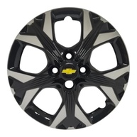 Kit 4 Calotas Aro 14 Esportivas Onix Prisma - Preto/Prata com Emblema Prata - imagem 3