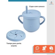 Kit Refeição Silicone para Bebês - 10 Peças com Ventosa, Prato, Copo e Talheres Seguros para Introdução Alimentar - imagem 5