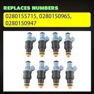 Kit 8 Injetores de Combustível para Camaro, Corvette, Impala, Mustang GT e Ford F250/F350 - Substituição Direta #0280155715 - imagem 4