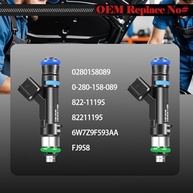 Kit 8 Injetores de Combustível 0280158089 para Ford Crown Victoria, Lincoln Town Car e Mercury Grand Marquis V8 4.6L (2006-2011) - imagem 4