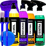 Kit Completo Vonixx para Limpeza e Restauração de Veículos - imagem 1