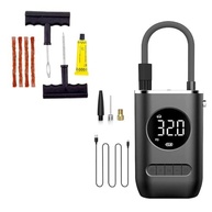 Kit Essencial: Bomba Compressor Portátil + Reparo Pneu - Mobilidade e Segurança Garantidas! - imagem 2