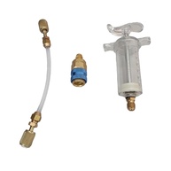 Kit Injetor de Tinta de Óleo CA com Conector SAE 1/4" - Ferramenta Profissional para Detecção de Vazamentos HVAC - imagem 1
