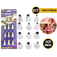 Kit Confeiteiro 12 Peças: Seu Atelier em Casa! - imagem 1