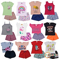 Kit Conjuntos Sortidos Bebê Menina 6 a 12 Meses – Verão e Inverno - imagem 1