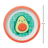 Kit Refeição Frutti Avocado Buba - Prato, Bowl e Copinho Divertido para Crianças - imagem 3