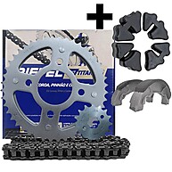 Kit Coroa Pinhão CG 160 Riffel: Troca Fácil e Durabilidade - imagem 1