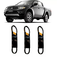 Kit Correia L200 Triton 3.2: Alternador, Ar e Hidráulica - imagem 1