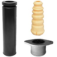 Kit Coxim Batente Coifa Traseiro Fiesta 2003 a 2014 Newparts - imagem 1