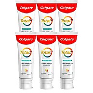 Kit Creme Dental Colgate Total 12 Advanced Fresh: 6 Unidades de Proteção Total - imagem 1