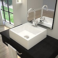 Kit Cuba Q395 + Torneira Luxo 1195: Elegância e Praticidade - imagem 1