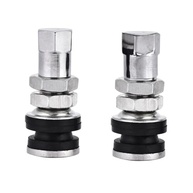 Kit 10 Hastes Válvula Pneu TR161 Curta Metal Cromado para Carro, Moto, ATV - Vedação Perfeita! - imagem 5