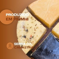 Kit 8 Queijos da Serra da Canastra 1kg - Kit 4 Queijos - Parmesão, Prato, Reino e Provolone Fresco Defumado Condimentado + Kit 4 Queijos Parmesão - Tradicional, Temperado, Defumado e Capa Preta. - imagem 4