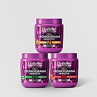 Kit DaBelle Hair Intense Meu Cronograma Perfeito: 3 Máscaras 400g - imagem 1
