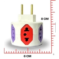 Kit 3 Benjamim 6 Entradas Bivolt com Fusível de Proteção - Mais Conectividade e Segurança - imagem 4