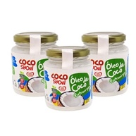 Kit 3 Copra Coco Show Óleo De Coco Extravirgem 200ml - imagem 1