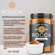 Kit 2x Doce de Leite Rocca 400g – Tradicional e com Coco, Cremoso, Artesanal e Premium, Ideal para Sobremesas, Pães e Confeitaria - imagem 4