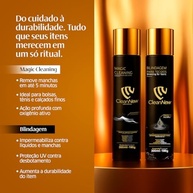 Espuma de Limpeza e Impermeabilizante de Tecidos Kit Cuidados Pessoais - imagem 3