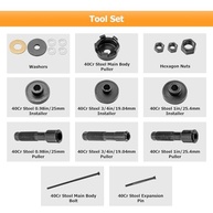 Kit Ferramenta Removedor e Instalador de Rolamento de Roda Wsays para Harley 2000-2024 - imagem 5