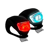 Kit de Luzes LED para Bicicleta: Segurança 24h - imagem 1