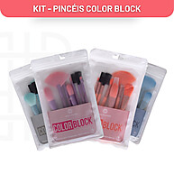 Kit de Pincéis Color Block Ana Hickmann: 7 Pincéis Profissionais - imagem 1