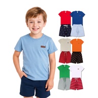 Kit de Roupas Infantil Básico Casual para Menino - 10 Peças - imagem 1