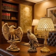 Kit Águias Decorativa - Estatueta de Luxo para Escritório e Sala - imagem 5