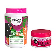 Kit Definição Intensa e Extra Brilho Salon Line – Revele o Poder dos Seus Cachos - imagem 1