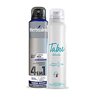 Kit Desodorante Herbíssimo Snow Moon + Tabu Delicada - imagem 1