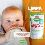 Kit 3 Detergentes Limpa Mamadeiras Bioclub® - Fórmula Natural 1,5L - imagem 5