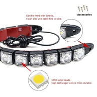 Kit DRL Juren 2 Peças: Luzes de Corrida Diurna Flexíveis e Potentes para Segurança e Estilo Automotivo - imagem 4