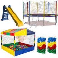 Kit Diversão Completo: Cama Elástica + Piscina de Bolinhas - imagem 1