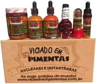 Kit Molhos De Pimentas Nucleares As Mais Ardidas Do Mundo - imagem 1