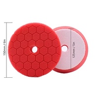 Kit de Almofadas de Polimento Domary 5 Peças 6" - Espuma Premium Lavável para Polidor - imagem 3