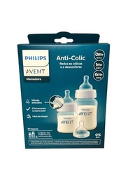 Kit Duplo Mamadeira Anti-Cólica Philips Avent 125ml + 260ml - Conforto e Segurança para o Bebê - imagem 2