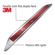 Kit Apliques Cromados Grade Central Colmeia Volkswagen T-Cross 2019-2022: Estilo e Proteção - imagem 3