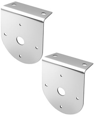 Kit 2 Suportes de Montagem para Luzes de Ônibus e Caminhões Freightliner/Peterbilt - Aço Inox Resistente - imagem 2