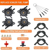 Kit 4 Bombas Combustível Kawasaki FS FR FX + Filtros e Mangueiras - imagem 3