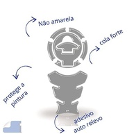 Kit Adesivo Protetor Tanque e Bocal Yamaha (2016+) Caveira - Estilo e Proteção Premium - imagem 3