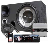 Kit Som Trio Sub Pioneer + Módulo Taramps Bluetooth: Grave Profundo e Qualidade Sonora! - imagem 1