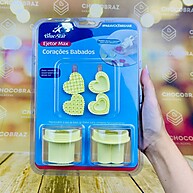 Kit Ejetor Max Coração Babado Bluestar – Decore Doces com Estilo! - imagem 1